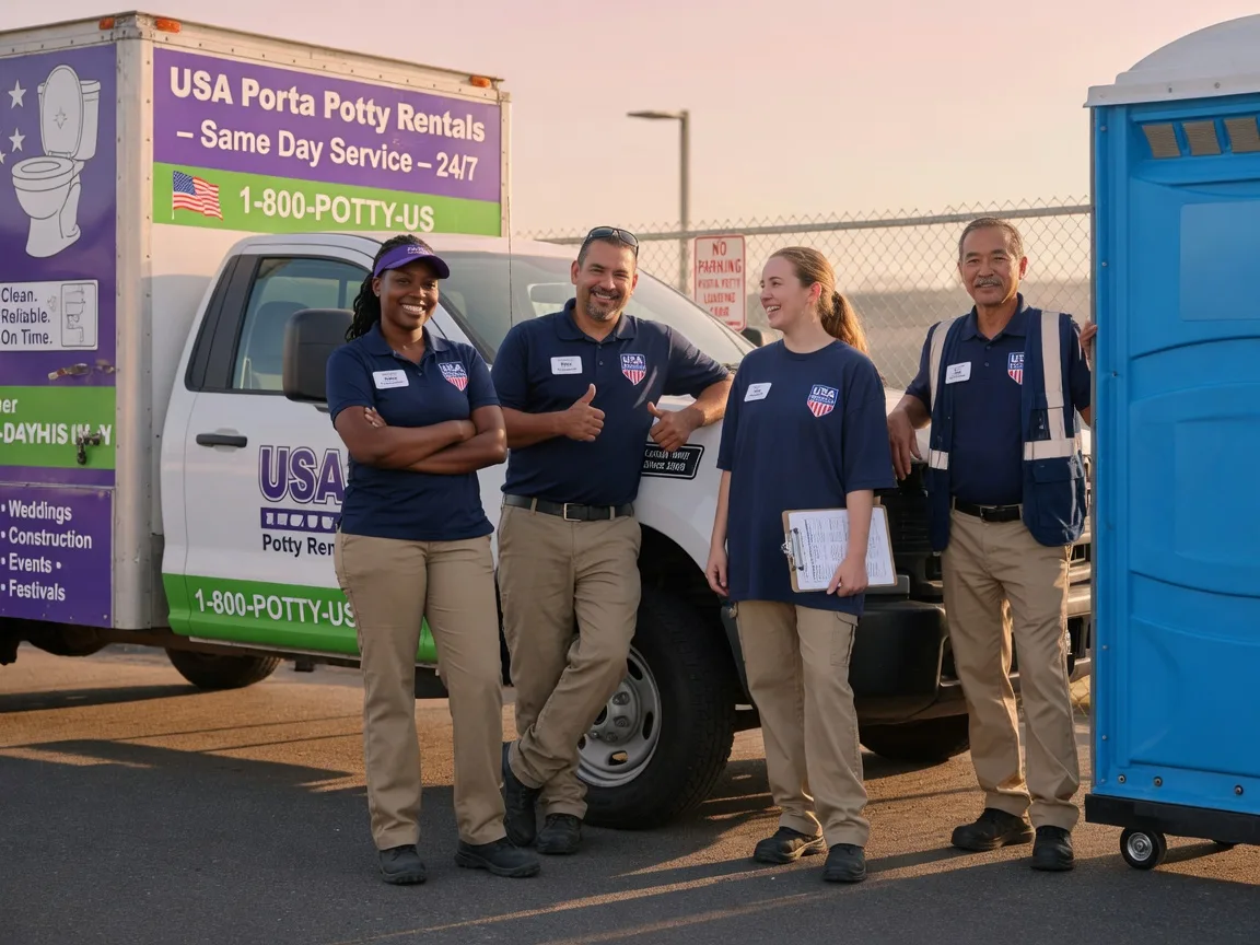 Porta Potty Rental company in Pollock, LA